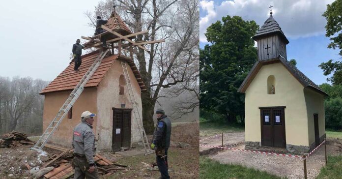 Kaplnka Vrchhora Veľký Klíž OZ Tu Žijeme