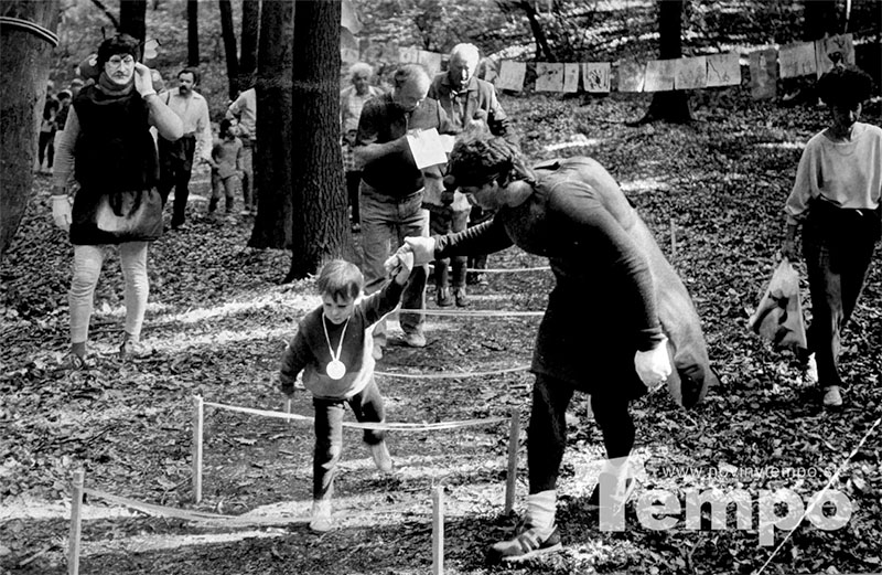 Cesta rozpravkovym lesom Partizanske 80. roky
