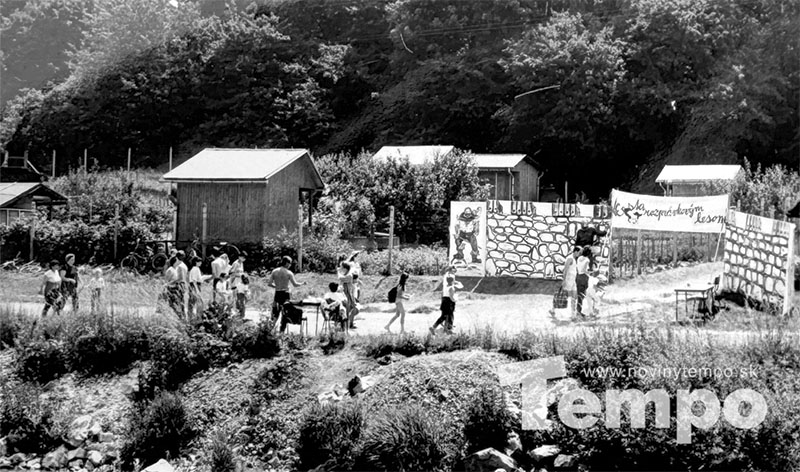 Cesta rozpravkovym lesom Partizanske 80. roky