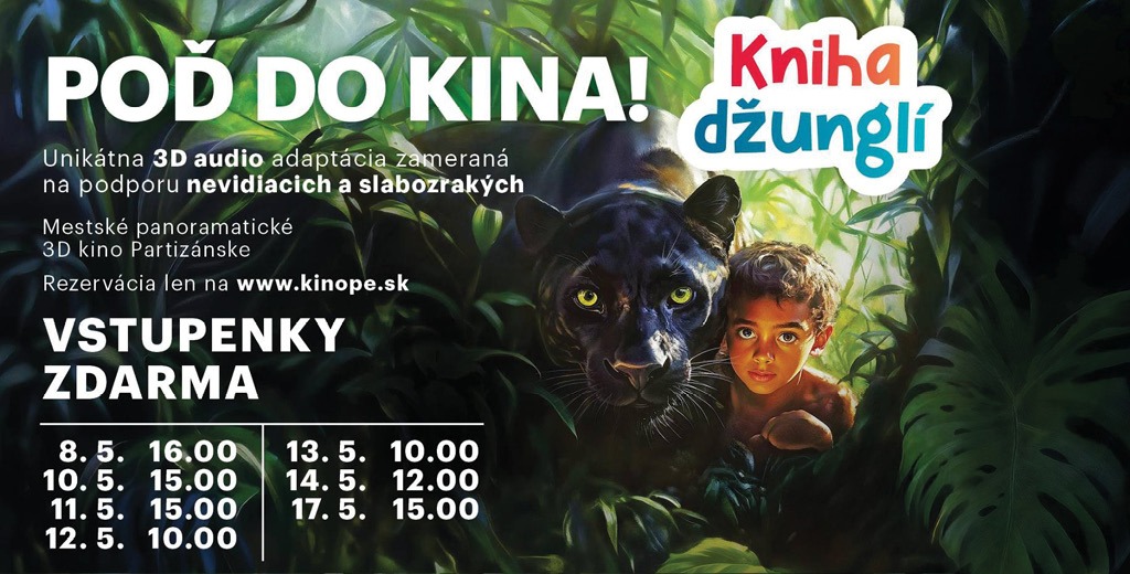 kniha džunglí partizánske