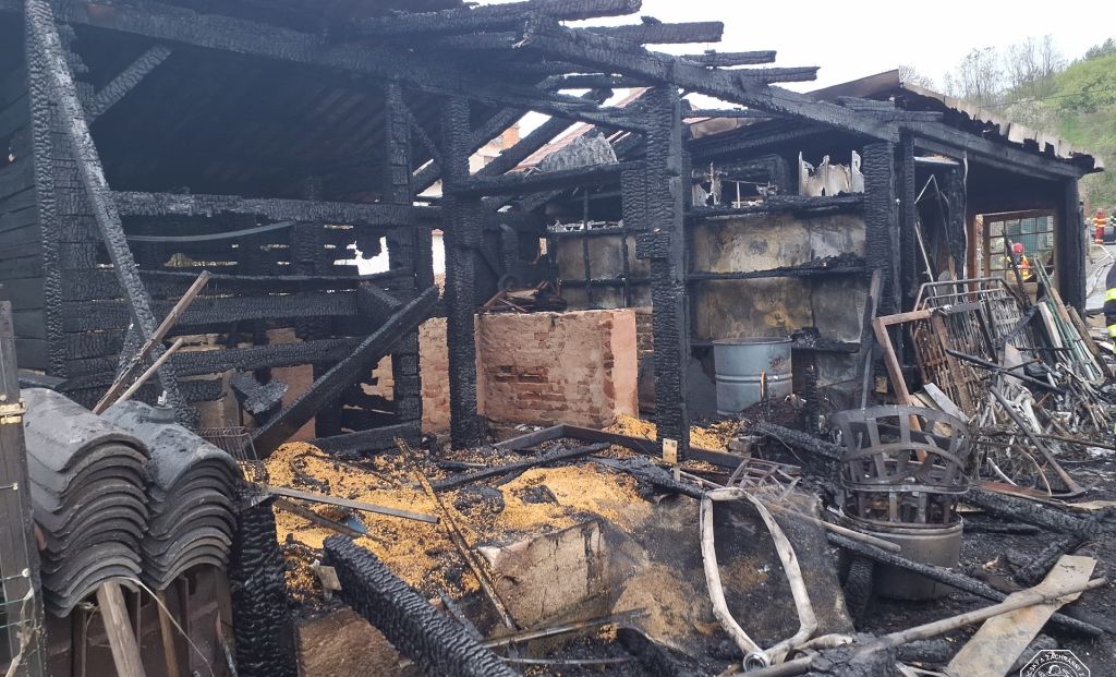 hradište požiar kr hazz